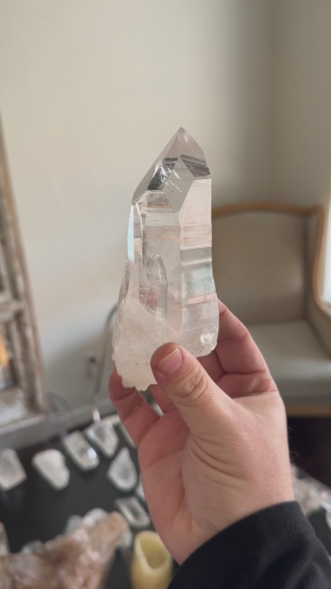 Large lemurian seed crystal 