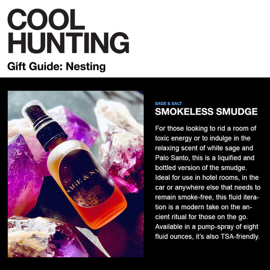 COOL HUNTING: Smokeless Smudge