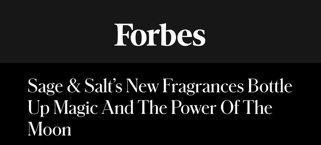 Forbes Spotlights Sage & Salt’s Lunar-Inspired Fragrances