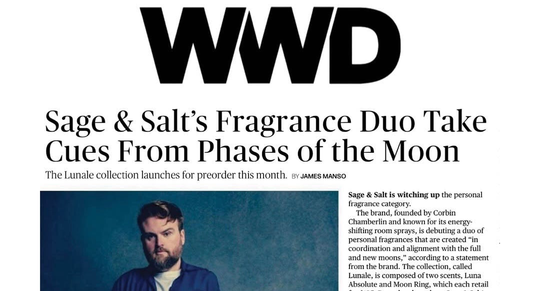 WWD Features Sage & Salt's Moon Phase Perfumes